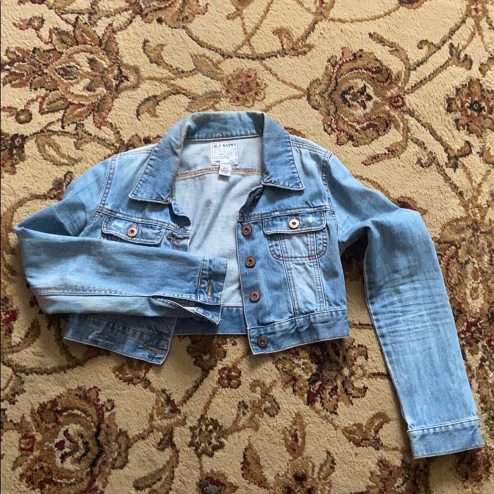 Cropped Denim Jacket